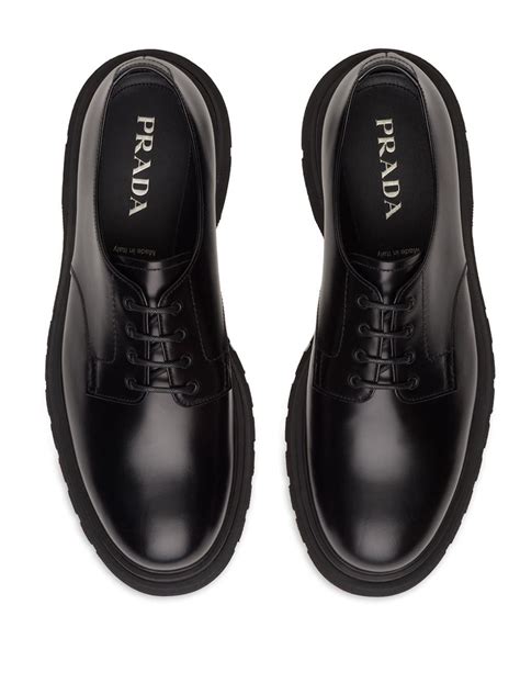 prada derby shoes dupe|prada leather lace up shoes.